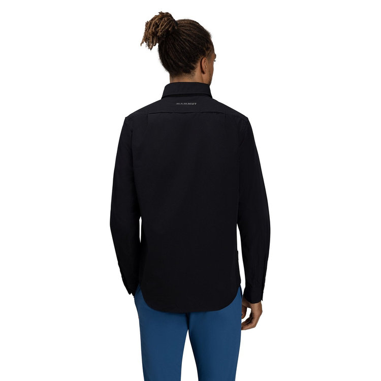 セオン ロングスリーブ シャツ アジアンフィット black