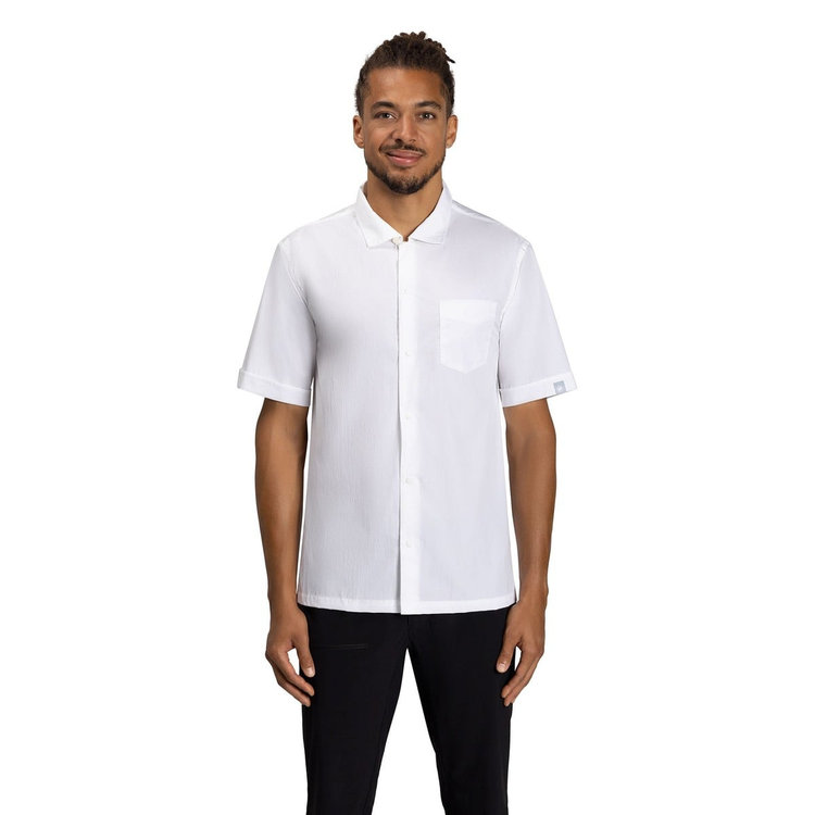 セオン シャツ アジアンフィット white