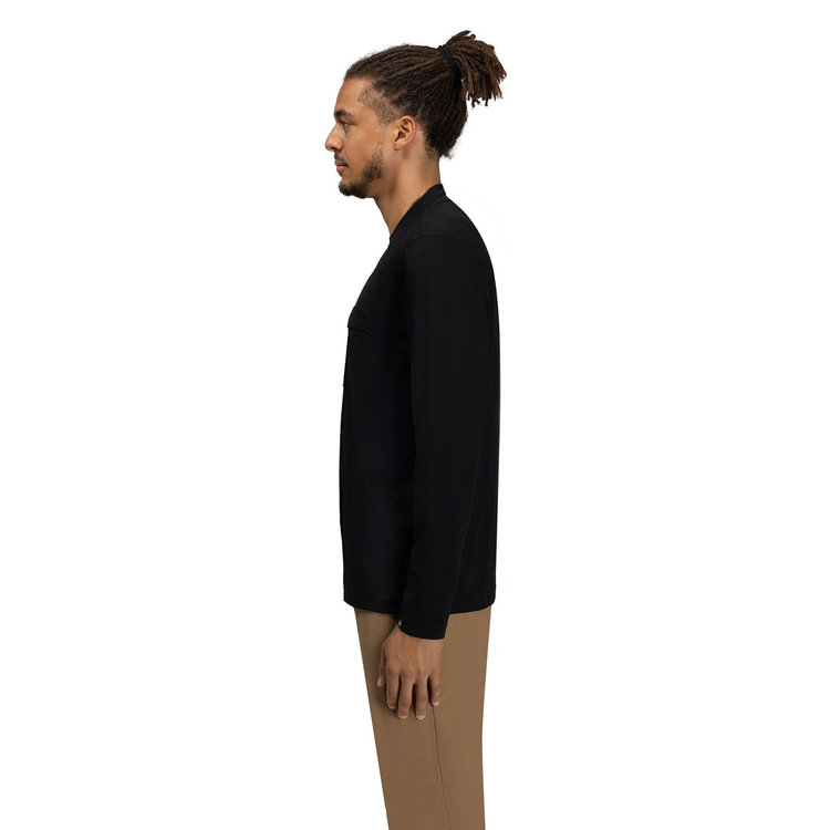 アーバン QD ロングスリーブ Tシャツ アジアンフィット black