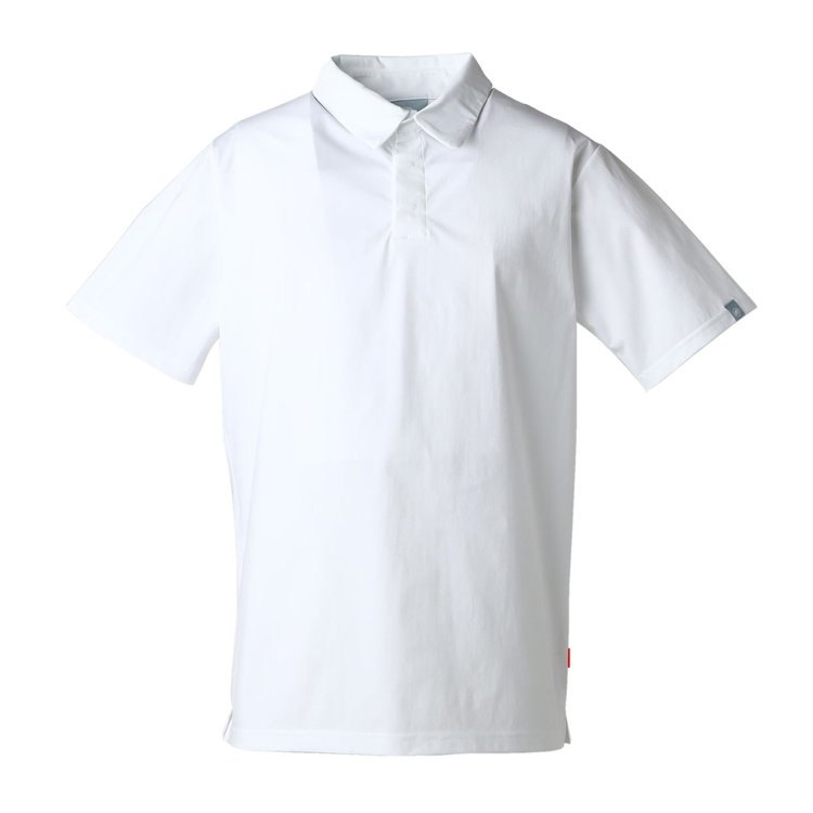 アクティブ ポロ シャツ アジアンフィット white