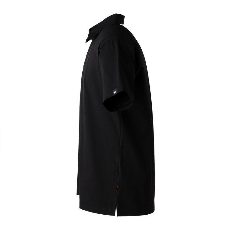 アクティブ ポロ シャツ アジアンフィット black