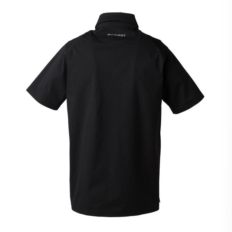 アクティブ ポロ シャツ アジアンフィット black