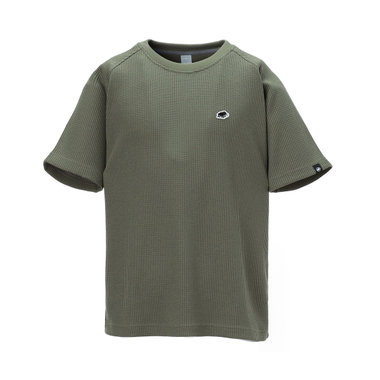 ワッフル Tシャツ アジアンフィット