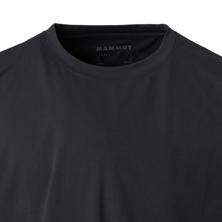 マムート エクスプローラー Tシャツ アジアンフィット black