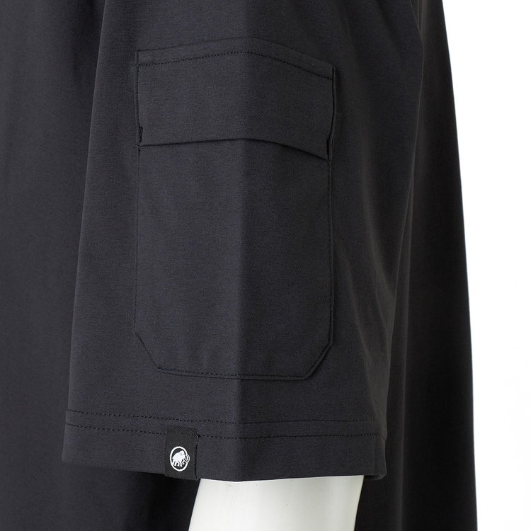 マムート エクスプローラー Tシャツ アジアンフィット black