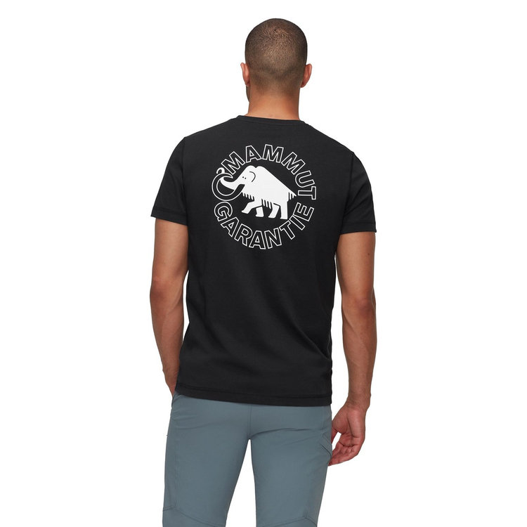 マムート コア Tシャツ アジアンフィット  ギャランティ black