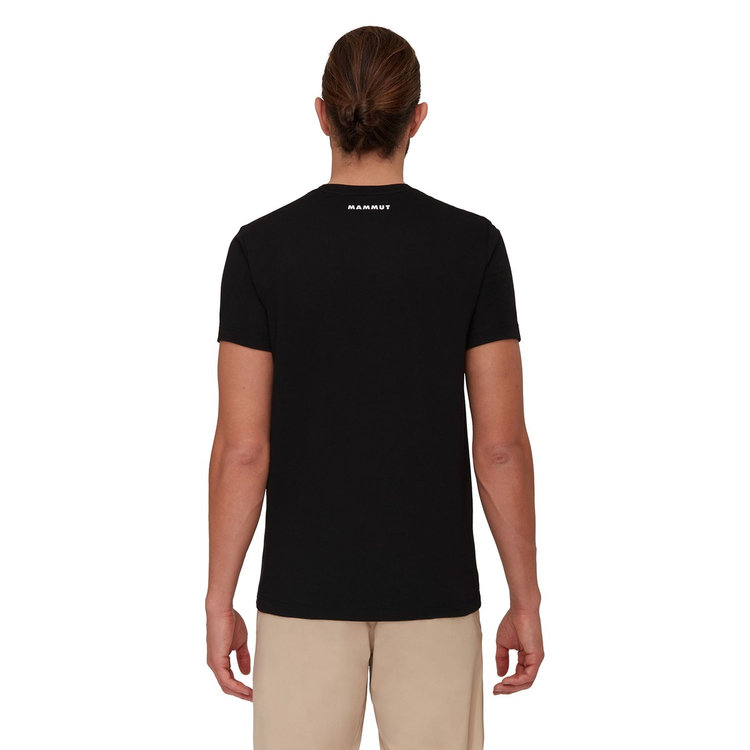 マムート コア Tシャツ アジアンフィット  ロゴ black