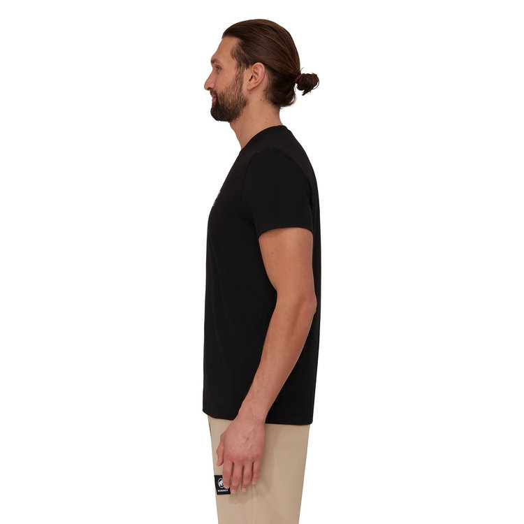 マムート コア Tシャツ アジアンフィット  ロゴ black