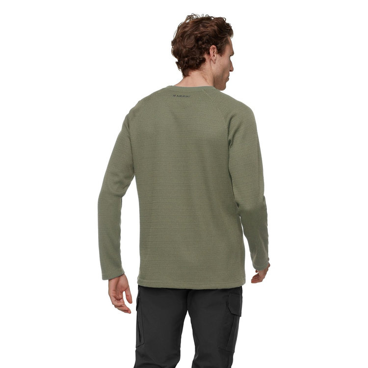 ワッフル ロングスリーブ アジアンフィット marsh