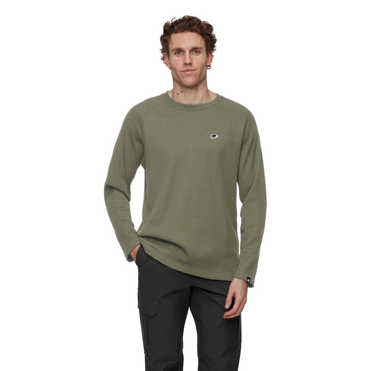 ワッフル ロングスリーブ アジアンフィット marsh