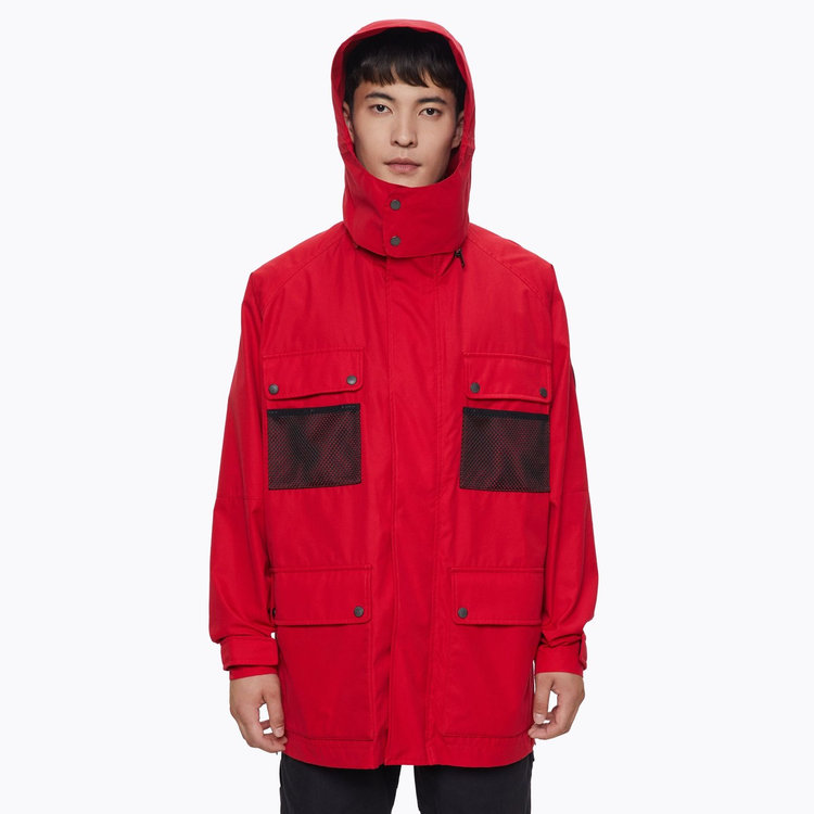 JWMAN + MAMMUT WR-J911 Ventile Jacket mammut red