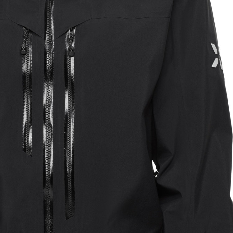 アイガー フリー プロ ハードシェル フーデッド ジャケット black