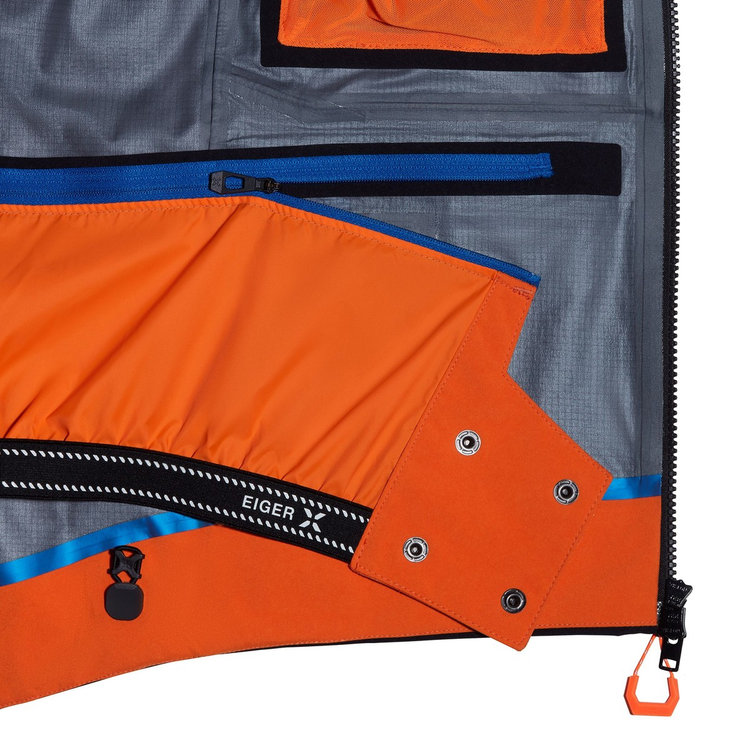 アイガー フリー プロ ハードシェル フーデッド ジャケット black