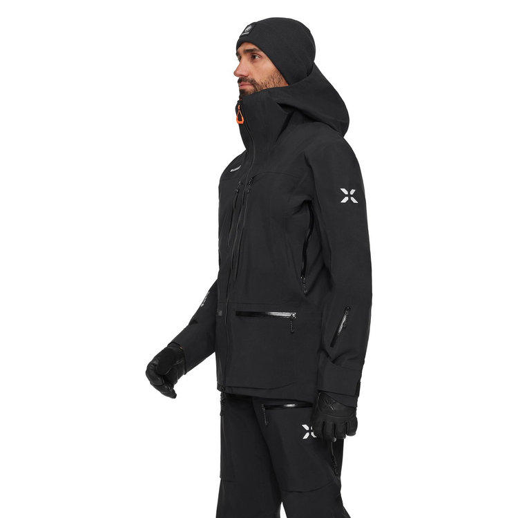 アイガー フリー プロ ハードシェル フーデッド ジャケット black