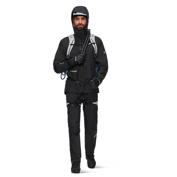 アイガー ノードワンド アドバンスド ハードシェル フーデッド ジャケット black