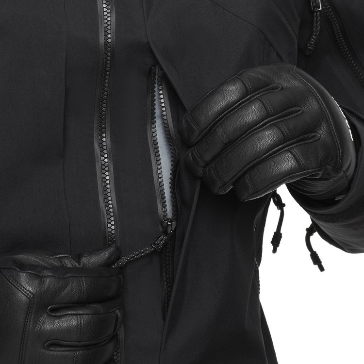 アイガー ノードワンド プロ ハードシェル フーデッド ジャケット black