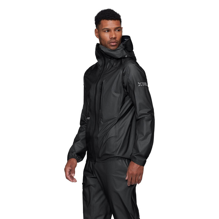 アイガー ノードワンド ライト ハードシェル フーデッド ジャケット black