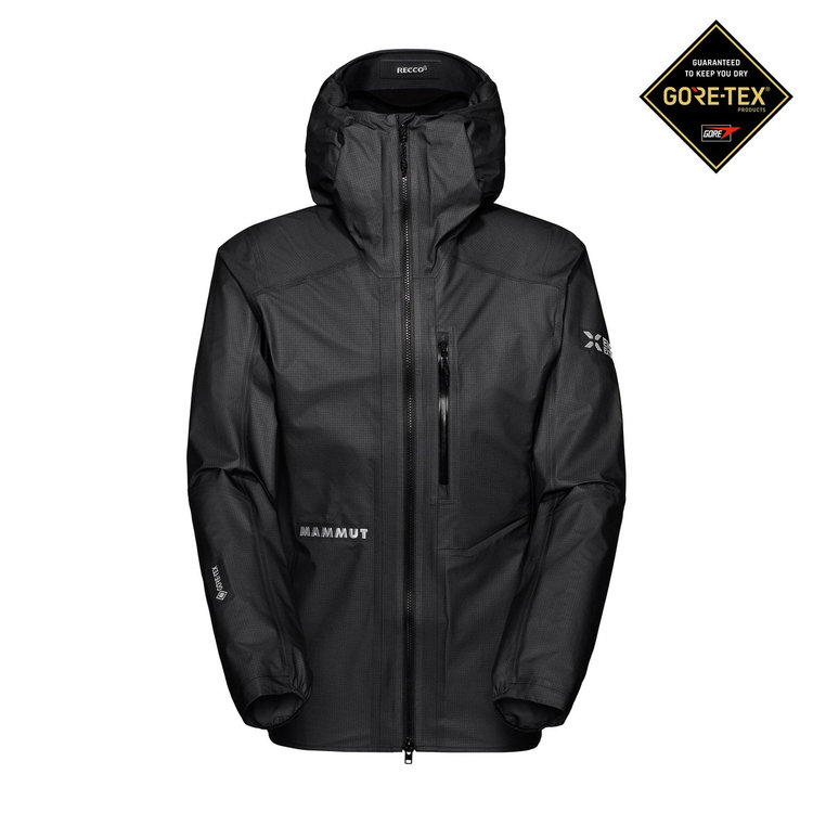 アイガー ノードワンド ライト ハードシェル フーデッド ジャケット black