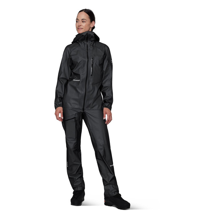 アイガー ノードワンド ライト ハードシェル フーデッド ジャケット black