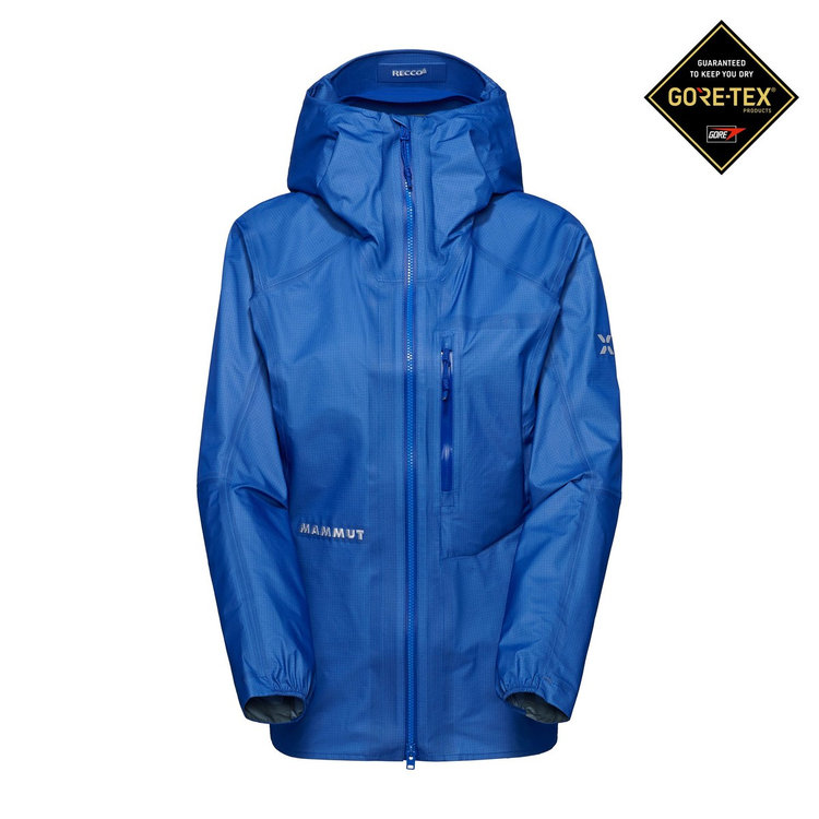 アイガー ノードワンド ライト ハードシェル フーデッド ジャケット eiger blue