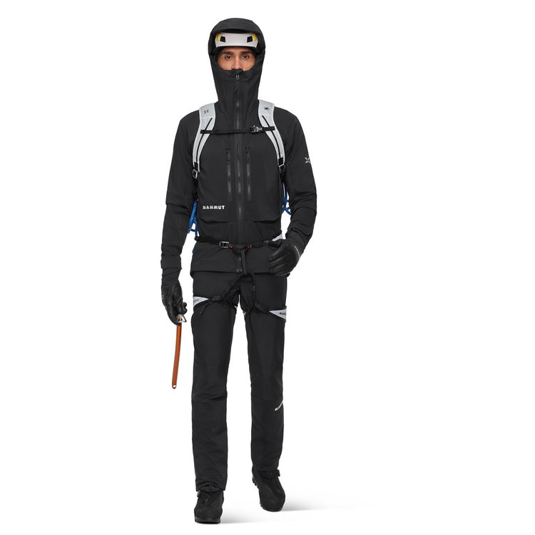 アイガー ノードワンド プロ ソフトシェル フーデッド ジャケット black