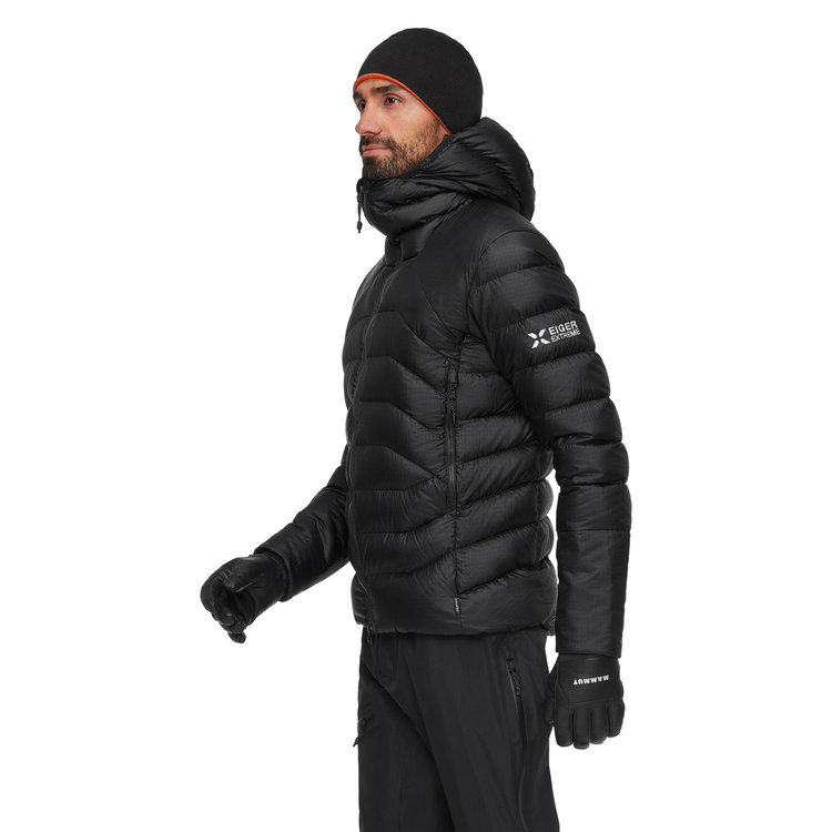 アイガー ノードワンド ライト ダウン インサレーション フーデッド ジャケット black
