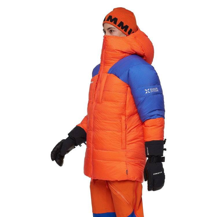 アイガー ノードワンド プロ ダウン インサレーション フーデッド パーカー eiger orange-eiger blue