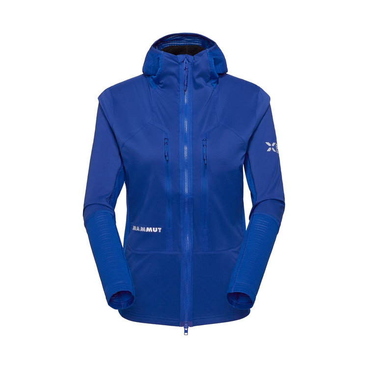 アイガー ノードワンド インサレーション フレックス エア ハイブリッド フーデッド ジャケット eiger blue