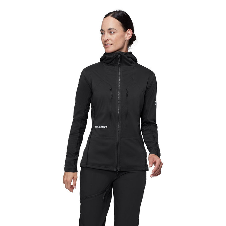 アイガー ノードワンド インサレーション フレックス エア ハイブリッド フーデッド ジャケット black