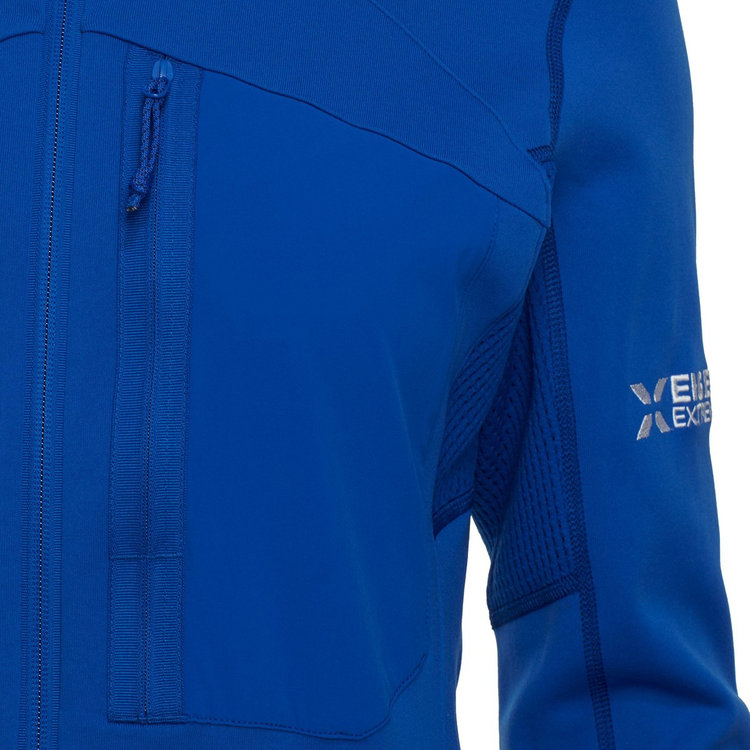 アイガー アドバンスド ミッドレイヤー ジャケット eiger blue