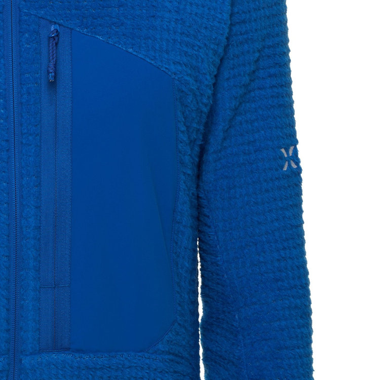 アイガー ノードワンド プロ ミッドレイヤー エア フーデッド ジャケット eiger blue