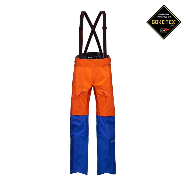アイガー ノードワンド プロ ハードシェルパ ンツ eiger orange-eiger blue