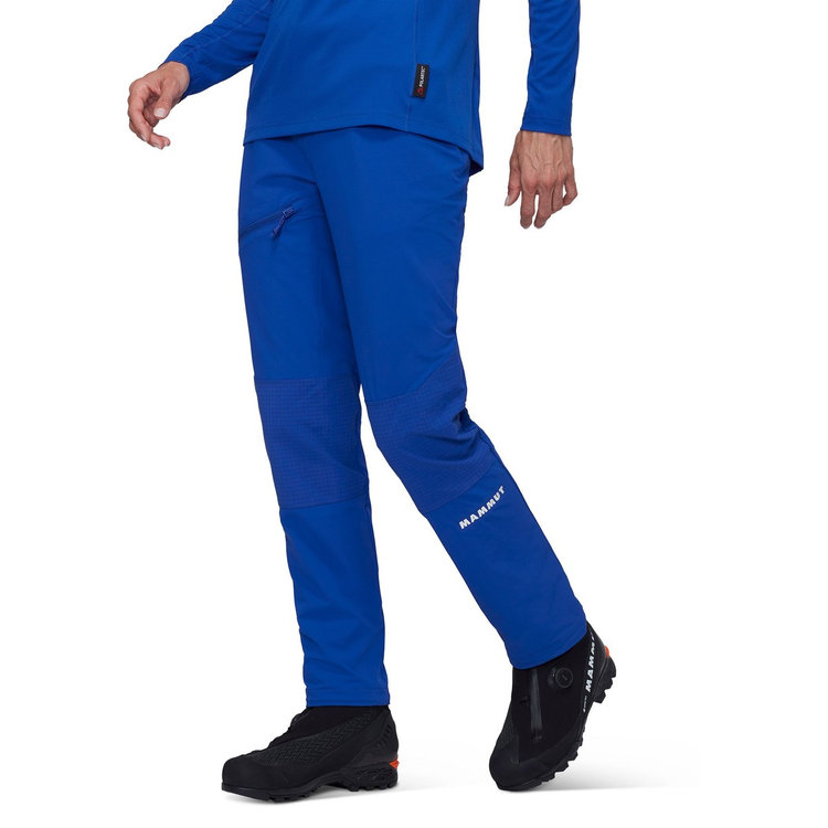 アイガー ノードワンド ライト ソフトシェル パンツ eiger blue