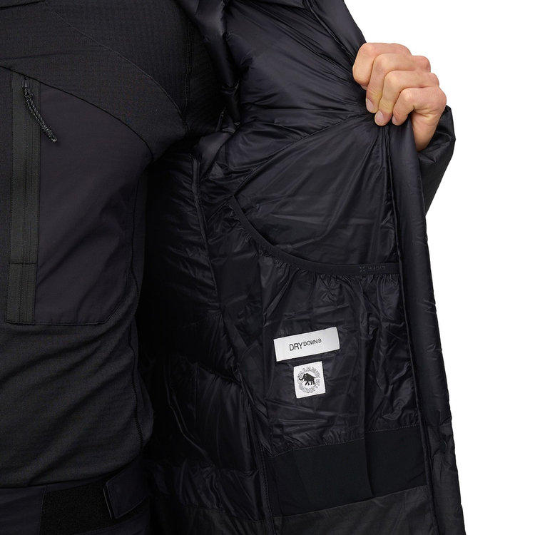 アイガー ノードワンド アドバンスド ダウン インサレーション フーデッド ジャケット アジアンフィット black