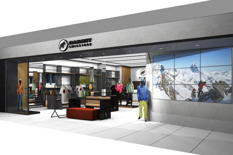【MAMMUT】新たなストアコンセプトを採用した世界初の直営店オープン