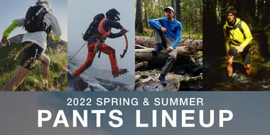 アクティビティやスタイルで選ぶ、2022年春夏新作パンツラインナップ