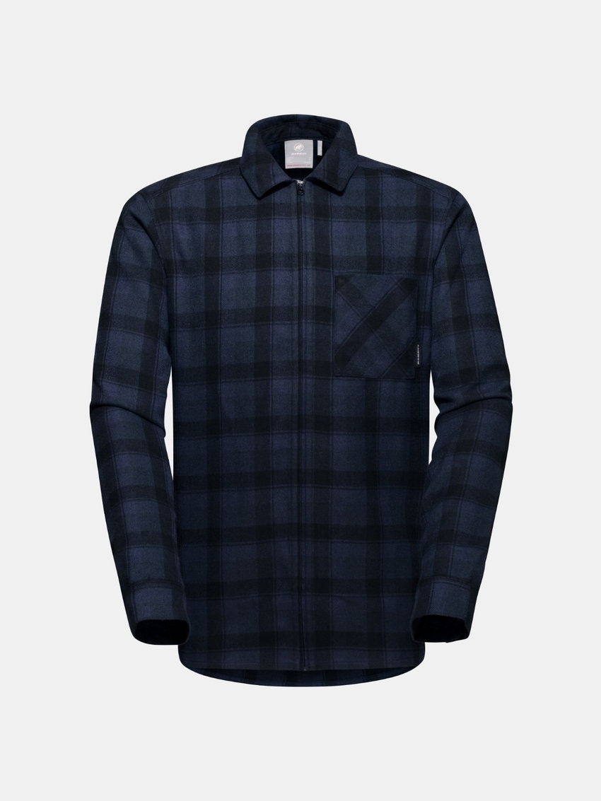 画像：ウィンター ジップ ロングスリーブ シャツ