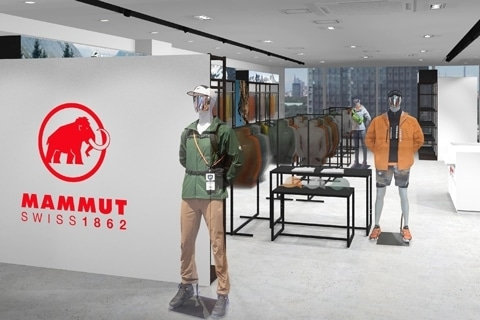 「MAMMUT POP UP 丸の内」がOPEN！オープニングに合わせて「スイスの山の切手」がもらえるキャンペーンも開催！