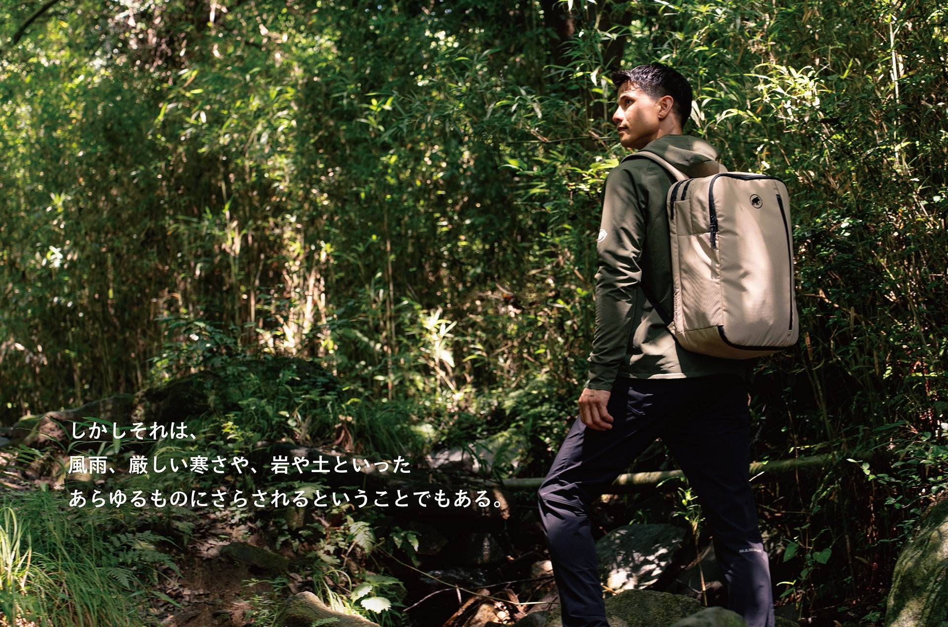 しかしそれは、風雨、厳しい寒さや、岩や土といったあらゆるものにさらされるということでもある。