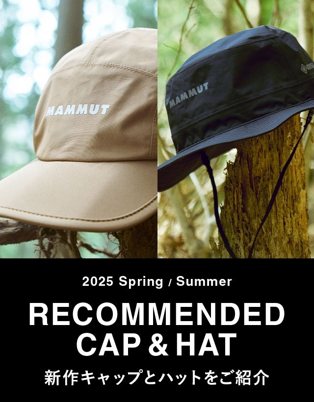 RECOMMENDED CAPS & HATS 新作キャップとハットをご紹介