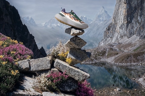 ドイツ生まれ新進気鋭のスニーカーブランド「FLOWERS FOR SOCIETY」 とのコラボ・シューズを発表