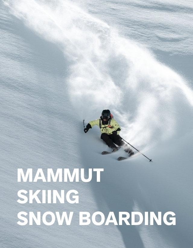 MAMMUT SKIING SNOW BOARDING