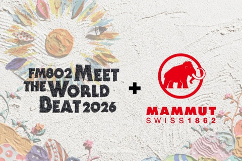 マムートが「FM802 MEET THE WORLD BEAT 2026」への初協賛を発表！ FM802との強力タッグで、4/25心斎橋・5/1 EXPOCITYの オープン記念プロモーションを開始。