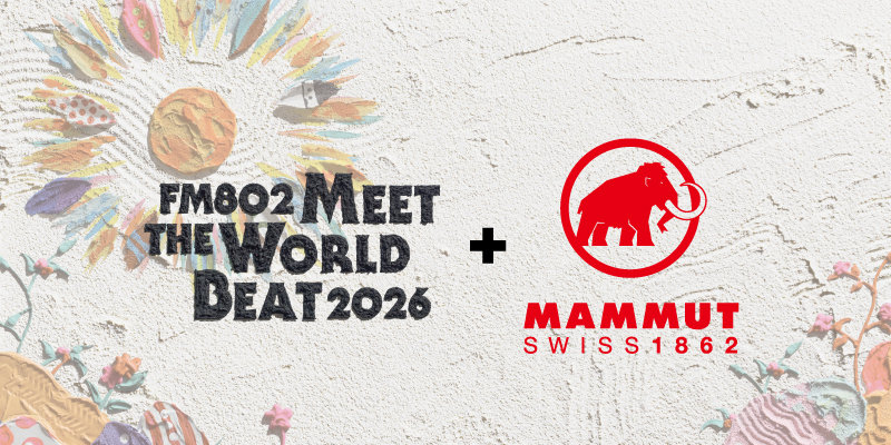 マムートが「FM802 MEET THE WORLD BEAT 2026」への初協賛を発表