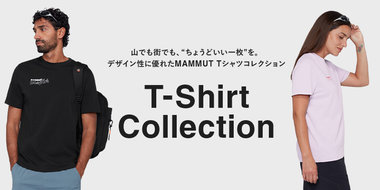 T-Shirt Collection 2026｜山でも街でも、“ちょうどいい一枚”を。MAMMUT Tシャツコレクション