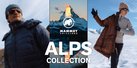 マムートのルーツ「アルプス」の名前を冠する最上位の新プレミアムコレクション 「Alps コレクション」を2026年秋冬より始動