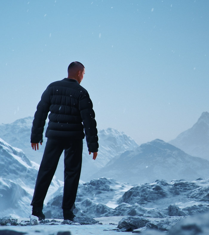JWMAN + MAMMUT WR-J927 Premiere Down Jacket